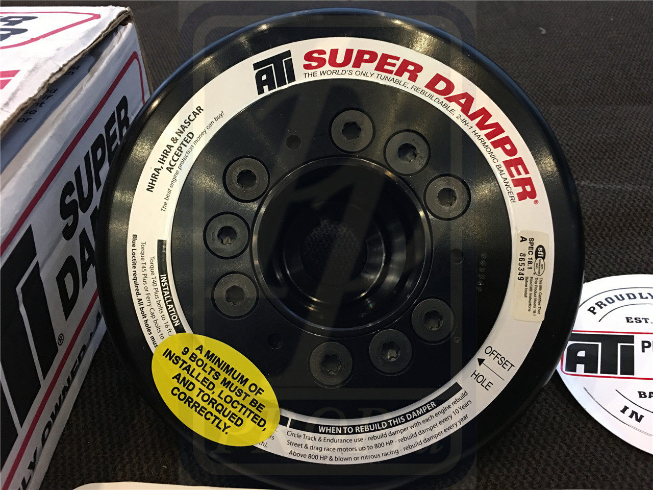 Купить Уплотнение коленчатого вала АТИ супер демпфер шкива Ниссан ГТР ...