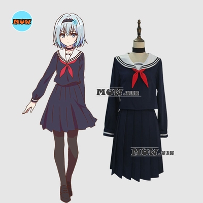 taobao agent Dragon King's work cos service empty silver cosplay daily uniform anime clothing spot