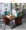 2019 ghế nhân viên văn phòng bàn hai nhân viên làm việc đôi dây đai nội thất kết hợp bốn người 4 bàn kết nối với cơ thể - Nội thất văn phòng