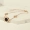 Xu hướng thời trang hoang dã Hoa hồng vàng đeo tay nữ khảm kim cương trang sức vòng tay quà tặng đơn giản Trang sức Hàn Quốc