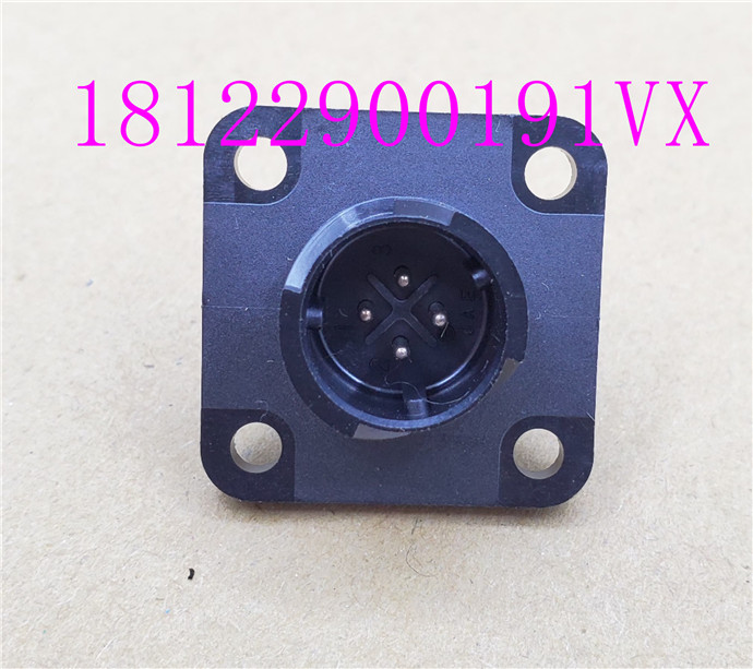 4-Core Malefanuc  A06B-6114-K204 # S servo motor  Encoder line Connector / JAE10 core Plug