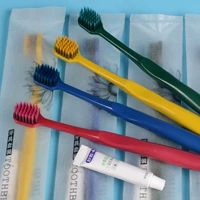 Широкая зубная щетка мягких волос Shukac зубная паста [20 сетов]