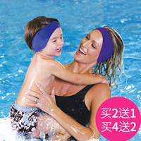Bơi lặn thể thao đồ bảo hộ không thấm nước bảo vệ tai vành đai đàn hồi yoga thiết bị tập thể dục đầu lặn chất liệu bó gối mueller