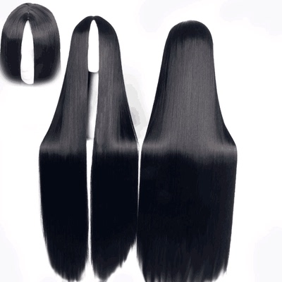 taobao agent 100 centimeters of real and fake hair in straight hair in the costume anime Nie Xiaoqian, the same men and women common COSPLAY hair set