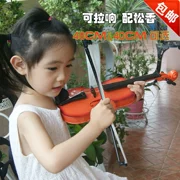 Nhạc cụ mô phỏng đồ chơi trẻ em violon có thể được chơi với nơ cung dây nhạc khai sáng