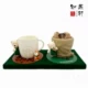 Huahua World Coffee Scum Scum Green Container