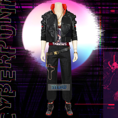 taobao agent Mantian Cyberpunk 2077 COS clothing PS4 mercenaries Jack same COSPLAY clothing 4592