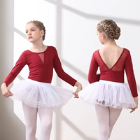 Бордовый, юбка-пачка