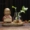 Đồ trang trí hoa gốm, cờ vua, cờ vua và hội họa, nhà sư nhỏ, màu xanh lá cây sáng tạo, nước, nước, bình hoa, trà, hoa thú cưng, trang trí nhà - Vase / Bồn hoa & Kệ