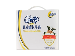 [伊利QQ星儿童成长牛奶全聪型125mlx20]
