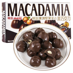 Meiji/Meiji Macadamia Сэндвич с темным шоколадом 58G