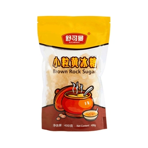 [舒可曼 小粒黄冰糖 400g]