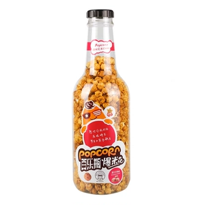 [哈克 百乐瓶爆米 花焦糖味 700g]