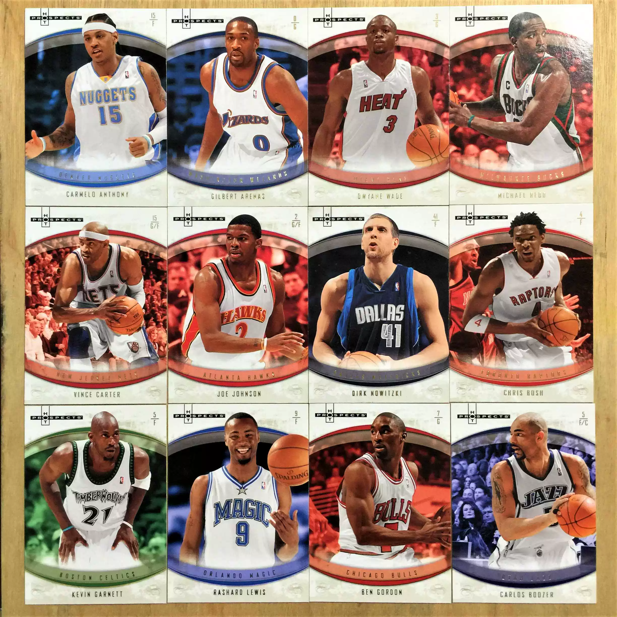 ★ MJ Jamestkobica Wadeganet Davis Curry Paul ★ 07 FLEER Star Card