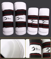 Taekwondo xà cạp arm guard trẻ em dày tăng cường võ thuật chiến đấu đào tạo đặc biệt taekwondo tấm lót khuỷu tay miếng đệm đầu gối găng tập boxing