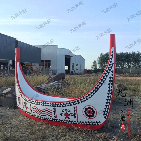 Деревянная лодка континентальный Кимико Ямиус окрашенный Столовая декоративный Лодка пейзаж Судно реквизит дерево Лодка украшение