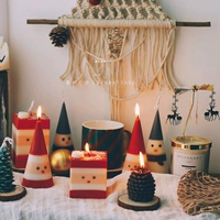 Рождественская аромотерапия, свеча, подарочная коробка, изысканное украшение, подарок на день рождения