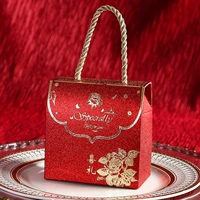 Золотая порошка цветы в мед, просто коробка дома+двойное счастье