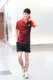 2021 New Butterfly / Butterfly Bateball Quần áo Quần áo Suit Men and Women Summer Short-Tay áo ngắn Sấy khô Thể thao Jersey