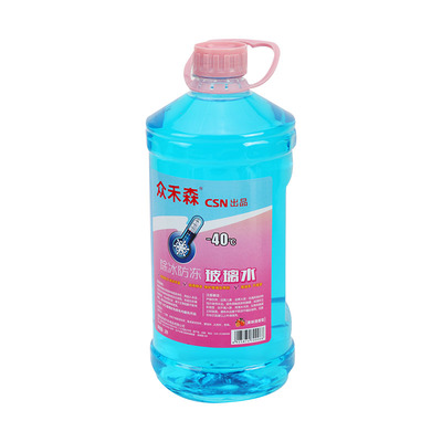 Противообледенительный антифриз Zhonghesen, стеклянная вода, 2 л (-40 ℃)