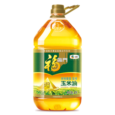 Прессованное кукурузное масло Fulinmen Prime Origin без ГМО, 4 л