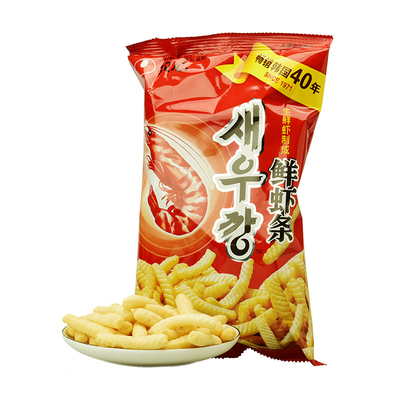 Крекеры Nongshim с креветками 90г/пакет