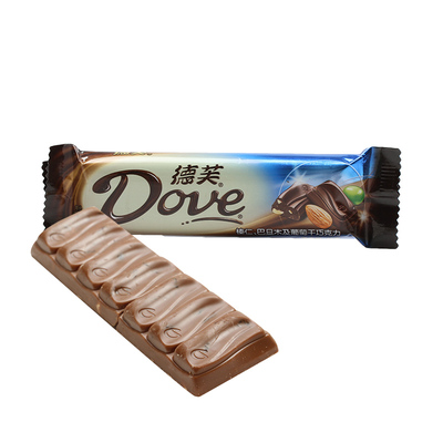 Dove Lawelnut Batan и изюм шоколад 43 г/кусок