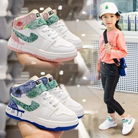 Высокая модная детская спортивная обувь, детские кроссовки для мальчиков, коллекция 2021, осенняя, тренд сезона, популярно в интернете