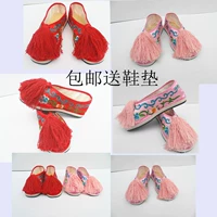 Красочная обувь драма для вышивки/цветовая обувь пекинга оперная пленка и телевизионная обувь Yue Drama Shoes tsing Yi Huadan