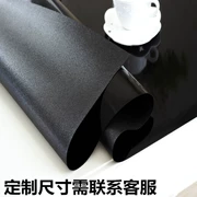 Matte pvc màu đen bảng vải khăn trải bàn bảng pad nước chống bỏng và dầu mềm kính dày thảm bảng - Khăn trải bàn