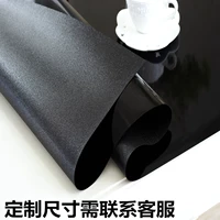 Matte pvc màu đen bảng vải khăn trải bàn bảng pad nước chống bỏng và dầu mềm kính dày thảm bảng - Khăn trải bàn khăn trải bàn nhựa pvc