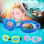Trẻ em người lớn kính bơi cậu bé lớn hộp hd không thấm nước chống sương mù bơi kính cô gái kính bơi thiết bị bikini