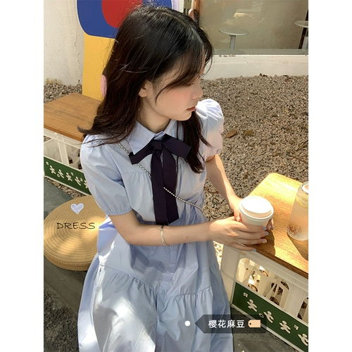 Sakura Midou Green Age -уменьшающая юбка ~ Корейские шикарные колледжи фенгье ингредиенты лацка
