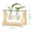 [phiên bản chữ tùy chỉnh] Yisen văn học gió khung gỗ thủy canh cây thủy tinh bình hoa trang trí phòng khách trang trí - Vase / Bồn hoa & Kệ chậu nhựa trồng cây hình chữ nhật