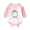 Bé gái mùa thu Quần áo Xiêm Nam bé Bộ 12 Áo dài tay tam giác khai thác 6 tháng 1 tuổi áo liền quần cho bé an toàn