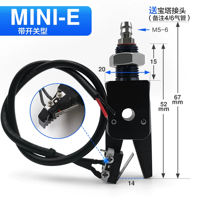 Bộ điều khiển mini bằng khí nén Bộ cố định vòi phun Mini-A/B/C/E J1060/J1080/1615/2015D