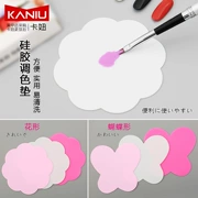 Nail keo dán bảng giáo viên Nhật Bản với bảng màu hoa sơn móng tay sơn keo công cụ màu 2 miếng - Công cụ Nail