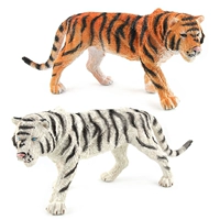 Реалистичная детская большая модель животного, украшение, игрушка для мальчиков, тигр, леопард, лев