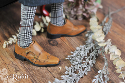 taobao agent [Spot] BJD male baby carved leather shoes retro 17 male Popo68/fromswitch/13 male RSH007