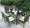 Bàn ghế ngoài trời sân vườn ban công mây bàn ghế kết hợp cafe mía ghế bàn cà phê ba hoặc năm bộ bàn ăn và ghế - Bàn ghế ngoài trời / sân bàn ghế đá ngoài trời