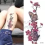 Dài Sọc Bướm Nhãn Dán Hình Xăm Không Thấm Nước Nữ Lâu Dài Sexy Kem Che Khuyết Điểm Sticker Body Painted Tattoo tattoo dán