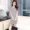 Hàn Quốc phiên bản của mỏng mỏng kẻ sọc dress 2018 mùa hè mới kích thước lớn OL ngắn tay in dưới váy nữ triều chân váy chữ a dáng dài