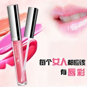 Qiao Di Shang Hui Powder Dudu 5g Lip Gloss dưỡng ẩm màu nude Pearlescent Lipstick Makeup Moisturising Lip Gloss