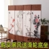 Phong cách Trung Quốc đơn giản màn hình vách ngăn màn hình gấp phòng khách phòng ngủ đơn giản hiện đại gấp di động vải rào cản kinh tế Màn hình / Cửa sổ