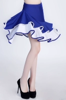 Синяя белая юбка
