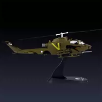 1:72 Israel Bell AH-1S Mô hình máy bay trực thăng tấn công vũ trang Cobra mô hình xe khách