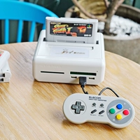 Nhật bản Elecom Nintendo nhà hoài cổ có dây USB gamepad Smart TV PC máy tính phổ tay cầm chơi game ps4