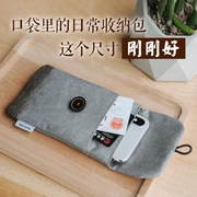 Nhật Bản Elecom Yilike AV-CP iPhone8 túi lưu trữ điện thoại di động kỹ thuật số túi lưu trữ điện thoại di động - Lưu trữ cho sản phẩm kỹ thuật số