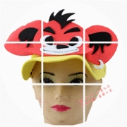 Mũ len Mickey Mickey Mũ đội đầu Động vật Bao gồm Hiệu suất Đạo cụ Mẫu giáo Cap Dance Party Nguồn cung cấp - Sản phẩm Đảng / Magic / Hiệu suất