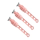 Розовая вешалка, 3 шт